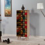 Hanah Home Zapatero 723 Roble Sonoma - Organizador de Calzado 135x50x38 cm, Tablero Partículas Melaminado, Amplio Almacenamiento, Estilo Moderno
